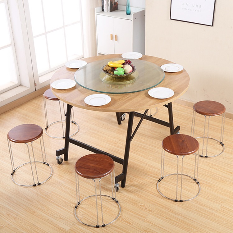 Movable folding dining table - Gonjimini.com Be gadget Be easy